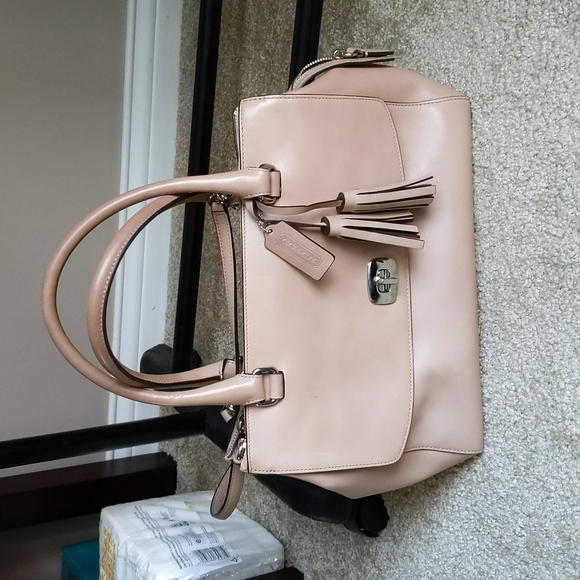 Coach Legacy Pinnacle Harper satchel tan - Picture 8 of 16